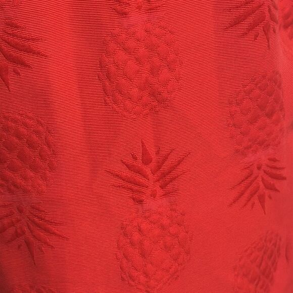 Talbots Red Pineapple Jewel Embellished Sheath Dress - Picture 3 of 7